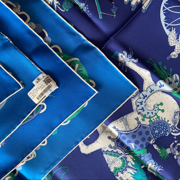 NWT Hermes La Folle Parade Silk Scarf - Picture 11 of 14